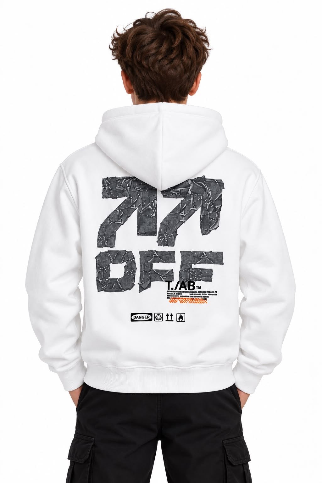 Felpa bambino - off-white