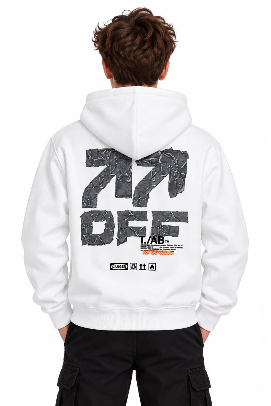 Felpa bambino - off-white