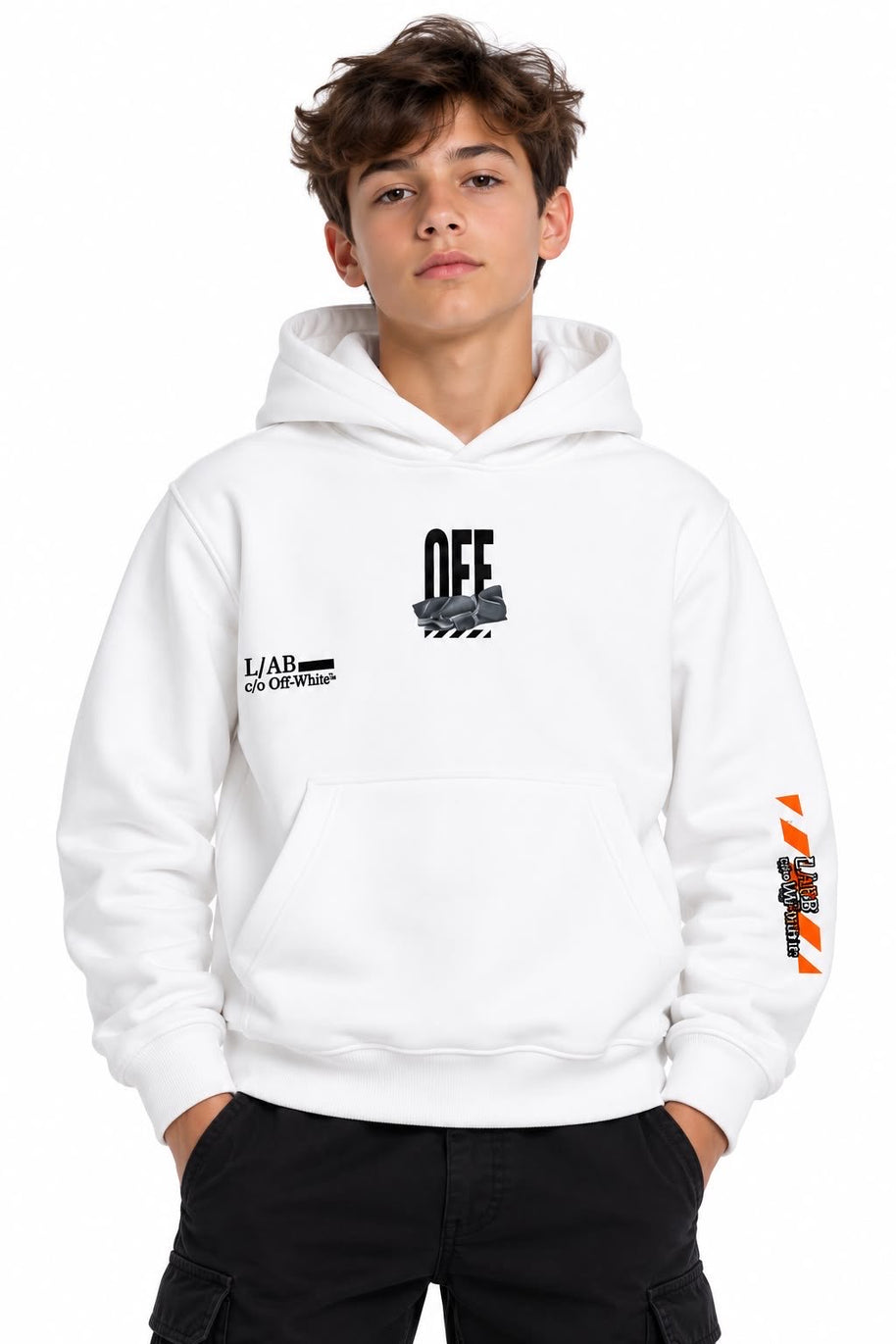 Felpa bambino - off-white