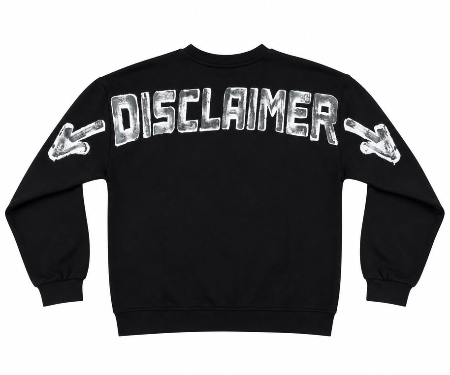 Felpa bambino - DISCLAIMER