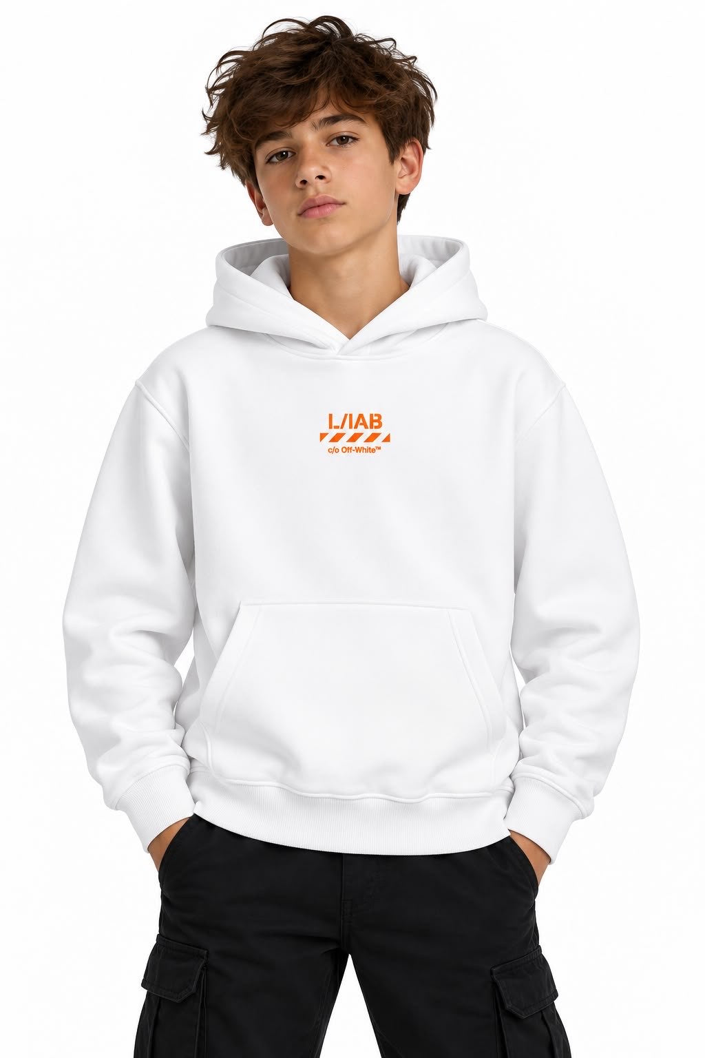 Felpa bambino - off-white
