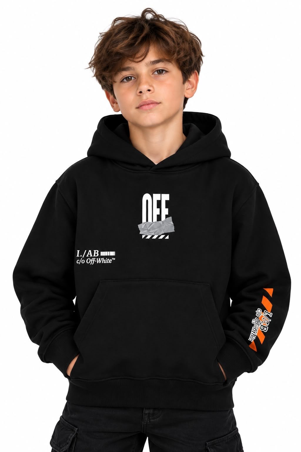 Felpa bambino - off-white
